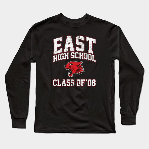 East High School Class of 08 Long Sleeve T-Shirt by huckblade